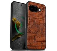 Carveit Custodia per Pixel 9a Case, Rosea-Grazia Fluida del Pesce Rosso
