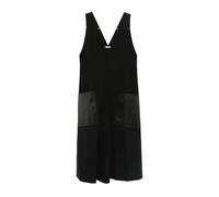 Carven - Dr312 Abito Grembiule - - Dresses - Donna - Nero - S