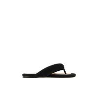 Carven - Satin Thong Slippers - - Shoes - Donna - Nero - 36 EU