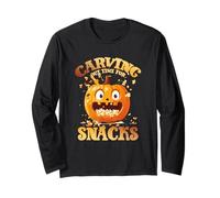 CARVING OUT TIME FOR SNACKS Maglia a Manica