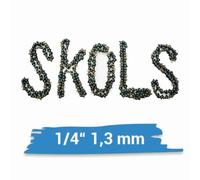 Carving-Sägekette 25cm 56TG Mezzo Scalpello Catena Motosega 1/4 " / 1,3 MM 050