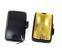 CarWorld Fendinebbia per Peugeot 205 GTI CTI 106 306 Mi16 H3, fendinebbia Anteriore DRL Faro di Guida Spotlight Spotlight
