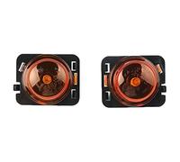 CarWorld Luce parafango per Jeep Wrangler JK 2007-2015, Luce di indicatore del parafango dell'indicatore di direzione Laterale dell'auto