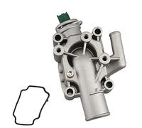 CarWorld, Termostato Liquido di Raffreddamento Motore in Alluminio con alloggiamento per Peugeot Partner 206/207/307/308/1007 per Citroen C2 C3 C4 1336.Z0, 1336Z0