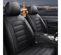 CARXB Set Coprisedili Auto per Jeep Renegade Accessori Auto Interno Pelle Ecologica Impermeabile Traspirante Antiscivolo Protezione Sedile Accessori Interni per Comfort e Pulizia Nero