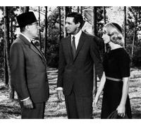 Cary Grant , Eva Marie Saint, Leo G.Poster Stampa 61x50.8cm