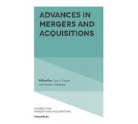 Cary L. Cooper Advances in Mergers and Acquisitions (Copertina rigida)