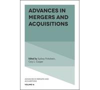 Cary L. Cooper Advances in Mergers and Acquisitions (Copertina rigida)