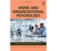 Cary L. Cooper Sebastiaan Rothman Work and Organizational Psycholog (Tascabile)