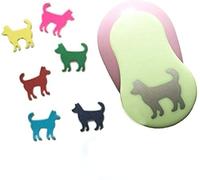 Carykon - Perforatore per fai da te - Tagliacarte a forma di cane da 2,54 mm