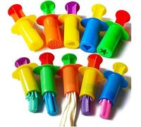 Carykon - Set di 10 estrusori per pasta, colori casuali