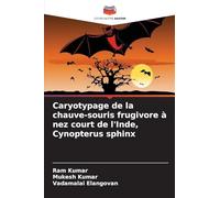 Caryotypage de la chauve-souris frugivore à nez court de l'Inde, Cynopterus sphinx