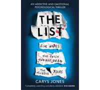 Carys Jones The List (Tascabile)