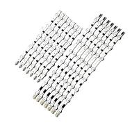 CARZE Striscia di Retroilluminazione A LED da 14 Pezzi Adatta for Samsung UE39F5000AK UE39F5000AW UE39F5300 UE395500AK UE39F5030AK BN96-25302A 25303A 27896A 27897A Strisce di retroilluminazione TV