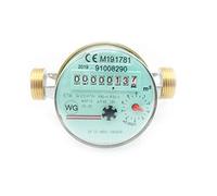 'casa acqua contatore acqua orologio einstrahlig 2,5 m³ 3/4 con tacca costo di costruzione Lunghezza 110 mm