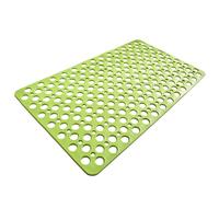 Casa and Beyond Shower Mat, Non Slip Bath Mat for Bathrooms with Drain Holes, Washable, Easy To Clean (Fruit Green,20.87 * 20.87 in)