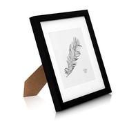 Cornice Cannon quadrata 24,4 x 24,4 cm Foto Passepartout Legno
