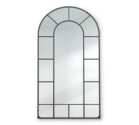Casa Chic - Grande specchio a parete, a figura intera da 86 x 46 cm, specchio grande & lungo, specchio in alluminio per camera da letto & guardaroba, specchio da poggiare o fissare alla parete