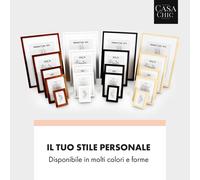 Kenton - Cornice rettangolare, DIN A4, passepartout, vetro