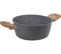 Casa Collection Pentola a Induzione Casseruola Alluminio 2 Manici cm 20 Atlantic