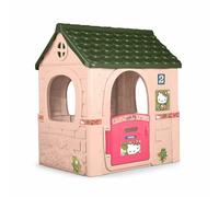 FEBER - Hello Kitty House, Casetta per bambini con porta pieghevole, ha adesivi per decorare la casa, colori resistenti alla luce solare, montaggio facile, a partire da 2 anni, famoso (FE201000)