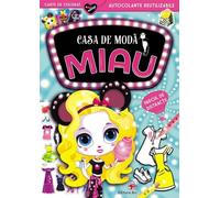 Casa de moda MIAU: Parcul de distractii. Carte de colorat, autocolante reutilizabile