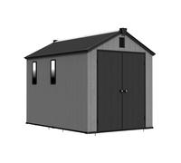 Casa degli attrezzi in plastica Mandal 1,9 x 2,85 m CoverTech antracite