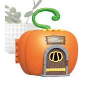 Casa dei giocattoli per ragazze, piccola casa delle bambole,Case delle bambole portatili a forma di zucca e castello giocattolo | Kit in miniatura, decorazione creativa per la stanza, piccola casa per