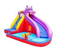 Casa del castello gonfiabile, Castello gonfiabile portatile for esterni con scivoli d'acqua for la piscina di casa