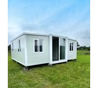 Casa del contenitore espandibile Case prefabbricate prefabbricate portatili 20/40Ft Modern Modern Tiny Home per alloggi temporanei Avventure per ville all'aperto Verande Giardino