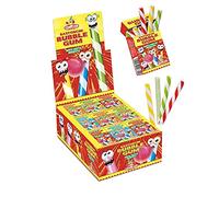 CASA DEL DOLCE Astucci Bubble Gum, Bastoncini Bubble Gum alla Frutta, Box Singolo da 36 Pezzi, Made in Italy, Senza Lattosio, Senza Glutine, Idee Regalo per Compleanni e Feste