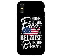 Casa del libero a causa dei coraggiosi Custodia per iPhone X/XS
