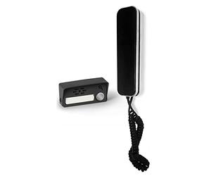 casa della stazione - Universal Intercom - costruzione Intercom combina Intercom - Video Portier 2 Son - audio a filo citofono AudioBell Magnet - PAF0004 SCS Sentinel, Nero