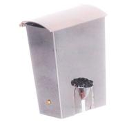 Casa Delle Bambole Acciaio Inox Pedale Cestino Trash Lattina Accessorio Cucina