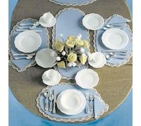 Casa Delle Bambole Chrysnbon 4 Place Setting Stoviglie Set Modello Kit M-162