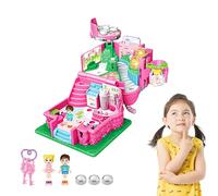 Casa delle bambole del castello giocattolo - Casa delle bambole con e giochi di finzione per costruire giocattoli,Fai finta di costruire giocattoli da gioco con , casa da sogno per bambi