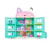 Casa delle bambole di Gabby, casa delle bambole Purrfect con 15 pezzi tra cui figure giocattolo, mobili, accessori e suoni, giocattoli per bambini dai 3 anni in su