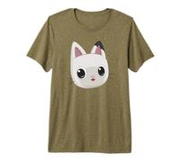 Casa delle Bambole di Gabby Pandy Paws Big Face Maglietta Premium