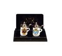 Casa Delle Bambole Due Boccali Di Birra Reutter Accessorio Da Cucina Pub 1:12