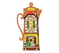Casa delle Bambole in Miniatura da Appendere Caffetteria del Relax