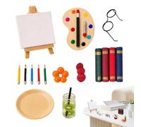 Casa delle bambole in miniatura, piccoli accessori per pittura e | Il mini vaso aggiunge dettagli creativi a case delle bambole, giardini fatati e piccole mostre per collezionisti e casa