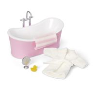 Casa Delle Bambole Lundby Set Vasca E Accessori Mobili Da Bagno 1:18 Scale
