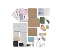 Casa delle Bambole Miniatura - Kit Puzzle Casa Prefabbricata in Legno, Facile Montaggio Senza Colla, Set Accessori per Casa Piccola, Creativo per Bambini e Adulti