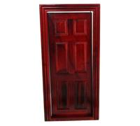 Casa Delle Bambole Mogano 6 Pannello Porta Interna Costruttori Fai da Te 1:12