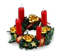 Casa Delle Bambole Natale Candela Advent Ghirlanda Ornamenti Reutter Porcellana