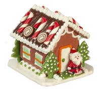 Casa Delle Bambole Pan di Zenzero Natale Torta Festive Dolce 1:12 Accessorio