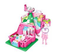Casa delle bambole per bambini, villa con luce e anche musica, villa per giochi di ruolo, per casa, scuola, camera da , sala giochi, compleanno e vacanze, asilo, asilo, assistenza giornaliera