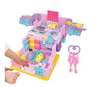 Casa delle Bambole per Bambini - Villa Giocattolo con Luce e Musica,Castello giocattolo educativo,Per Ragazzi,Casa,Aula,Scuola,Camera,Studio,Sala Giochi,Asilo,Prescuola,Compleanno,Feste