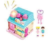 Casa delle Bambole - Villa Giocattolo con Luce e Musica - Castello giocattolo educativo | Per Ragazzi,Casa,Aula,Scuola,Camera,Studio,Sala Giochi,Asilo,Prescuola,Compleanno,Feste