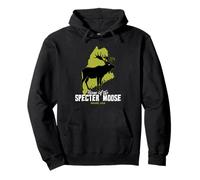 Casa Dello Spettro Alce Maine State American Cryptid Divertente Felpa con Cappuccio